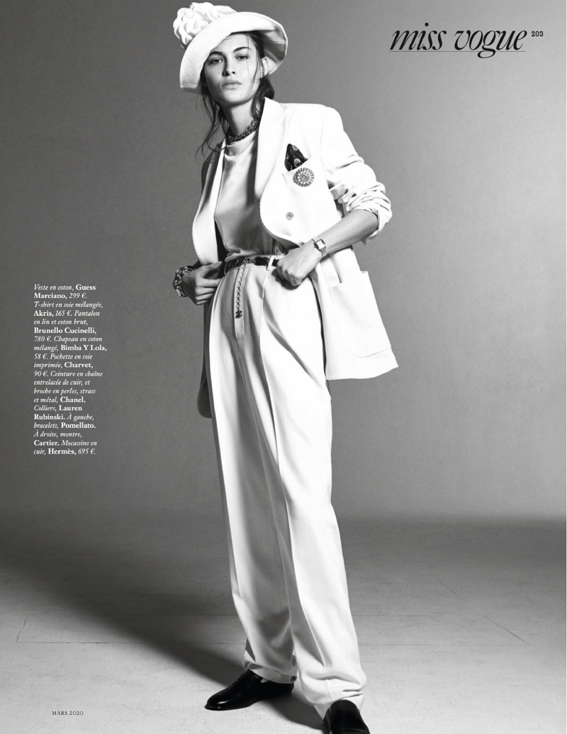 Grace Elizabeth Embraces Nautical Fashion for Vogue Paris