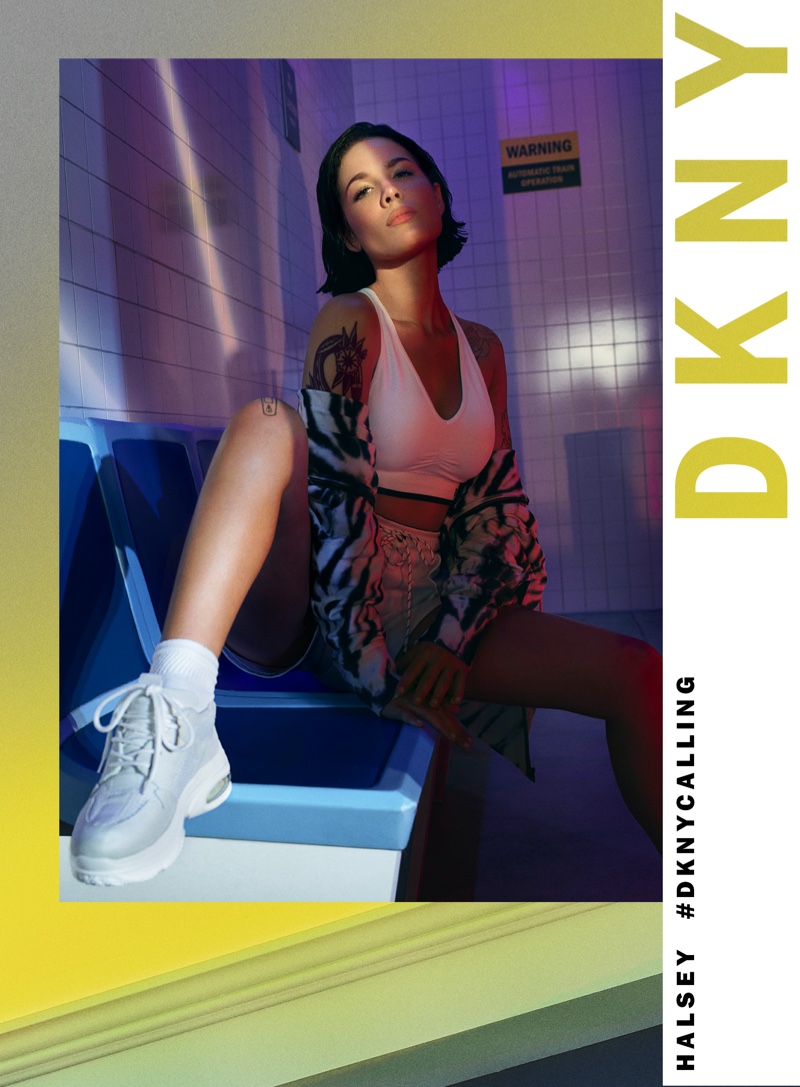 An image from DKNY's spring 2020 advertising campaign