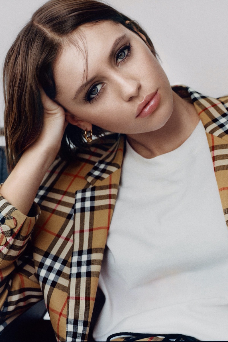Iris Law stars in Burberry Cat Lashes mascara campaign