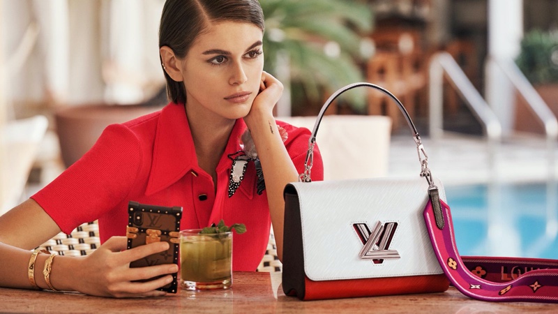 Louis Vuitton taps Kaia Gerber for Twist spring 2020 handbag campaign