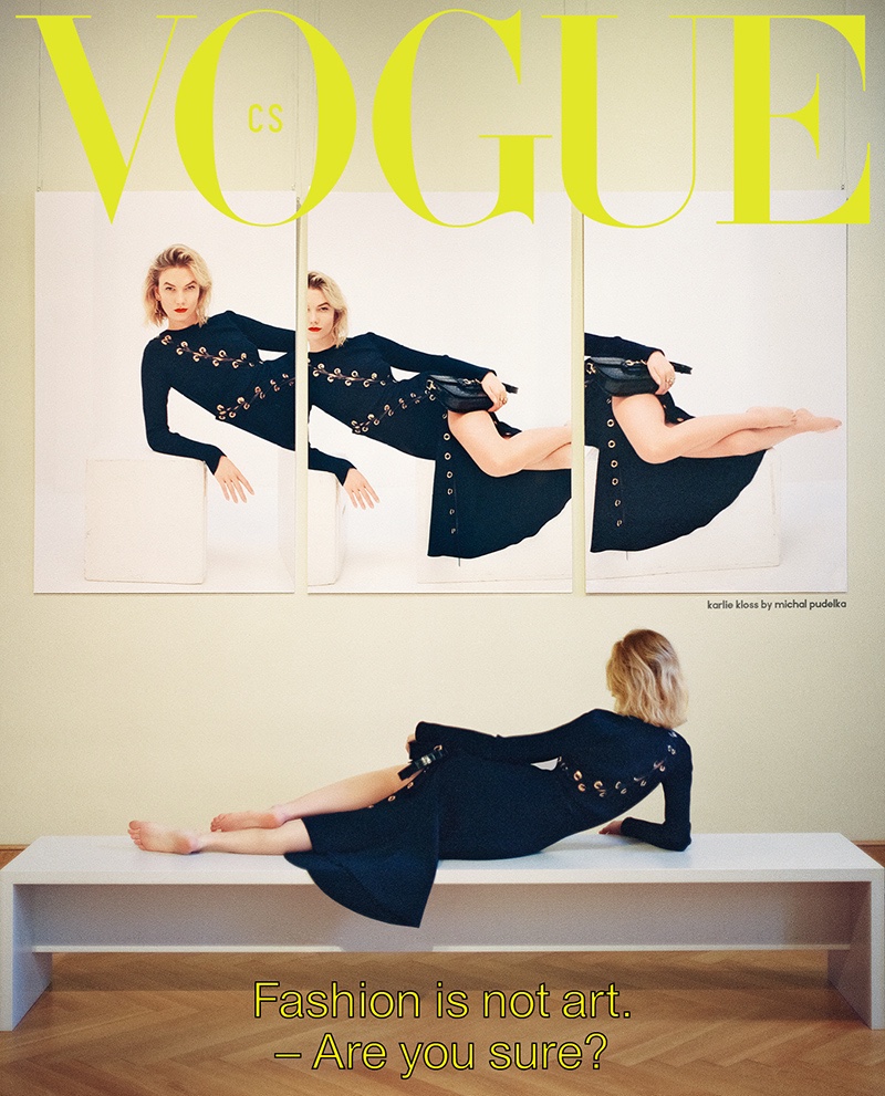 Karlie Kloss on Vogue Czechoslovakia March 2020 Cover 