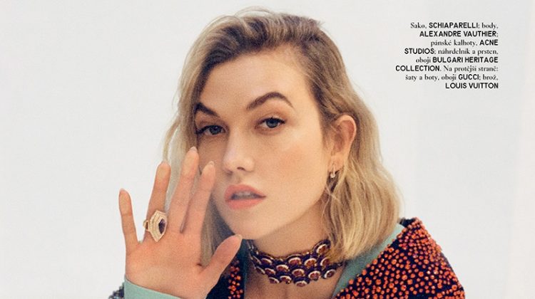 Karlie Kloss Is Like a Work of Art for Vogue Czechoslovakia
