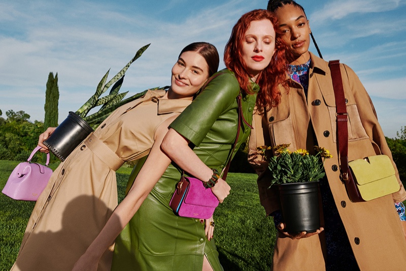 Grace Elizabeth, Karen Elson and Indira Scott star in Kate Spade spring-summer 2020 campaign