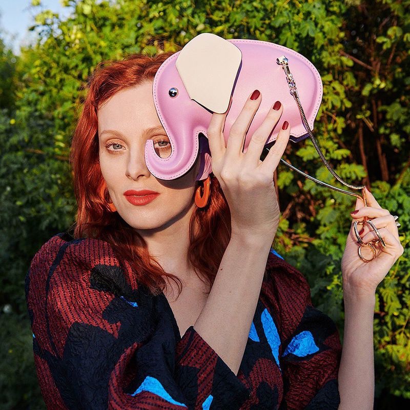 Karen Elson fronts Kate Spade spring-summer 2020 campaign