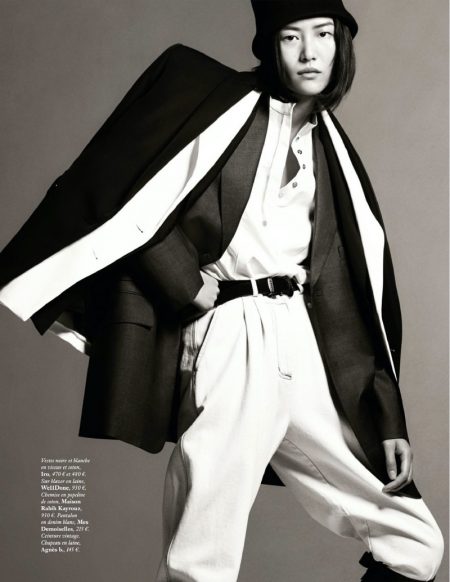 Liu Wen Turns Up the Volume for Vogue Paris Liu Wen Turns Up the Volume for Vogue Paris