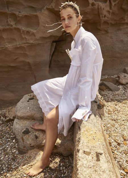 Mali Koopman Harper's Bazaar Australia Beach Fashion Editorial