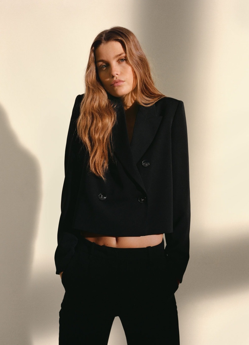 Luna Bijl stars in Mango Sunset Conversation spring 2020 lookbook