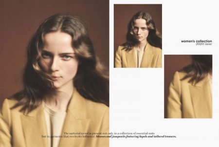 Spring's New Mood: Anna de Rijk Models Massimo Dutti's Neutral Styles