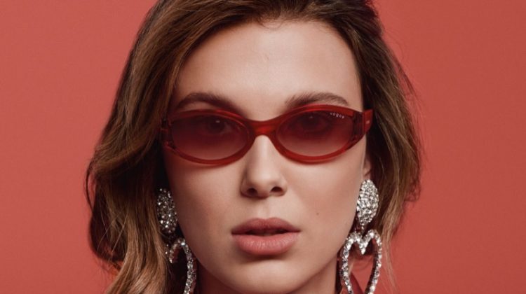 Millie Bobby Brown teams up with Vogue Eyewear on collaboration