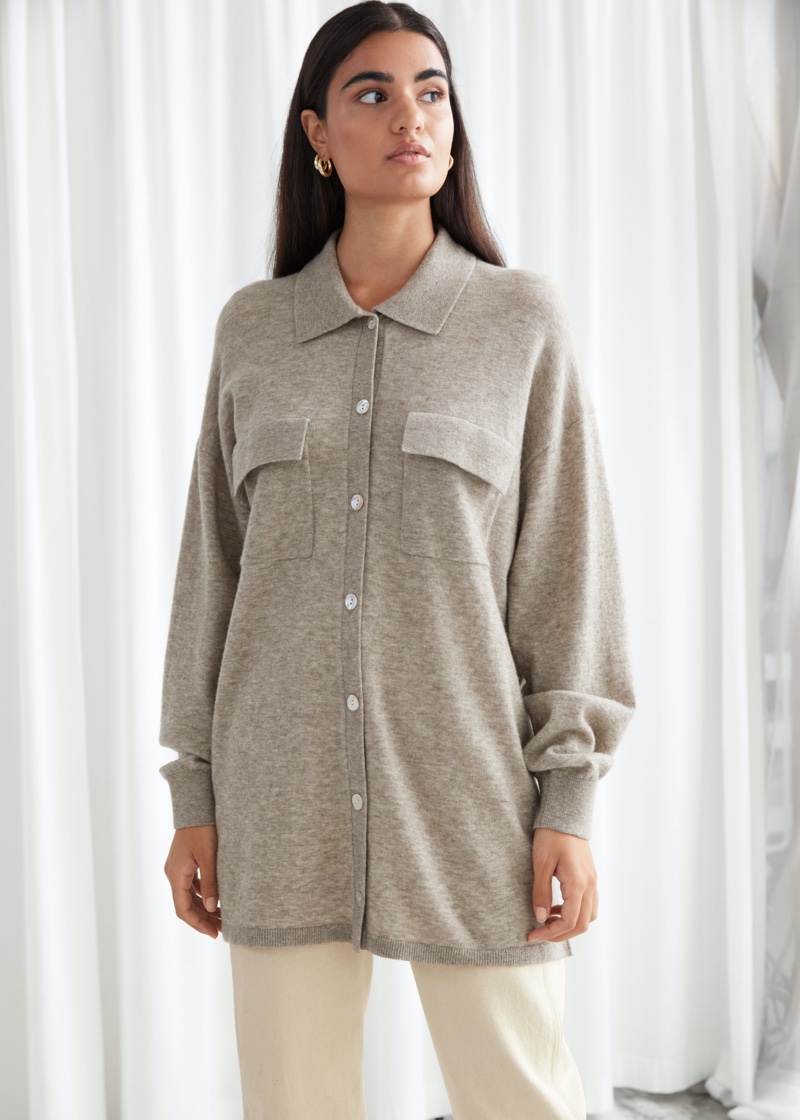 & Other Stories Relaxed Button Up Shirt $119