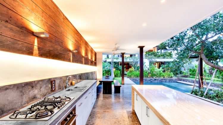 Tips for Designing the Perfect Outdoor Kitchen Outdoor Kitchen Lighting Counters Large