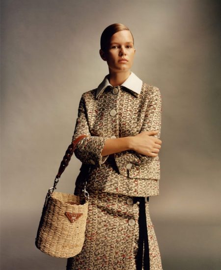 Anna, Sara, Freja Beha, Kyla Focus in Prada Spring 2020 Campaign Anna Ewers stars in Prada spring-summer 2020 campaign
