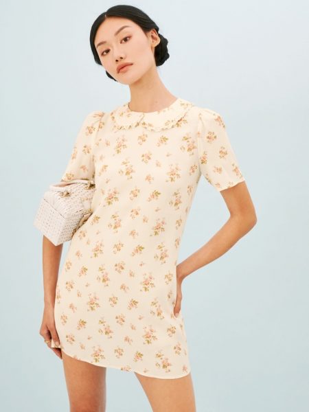 Hello, Spring: See Reformation's Romantic Florals Reformation Darlene Dress in Mildred $198