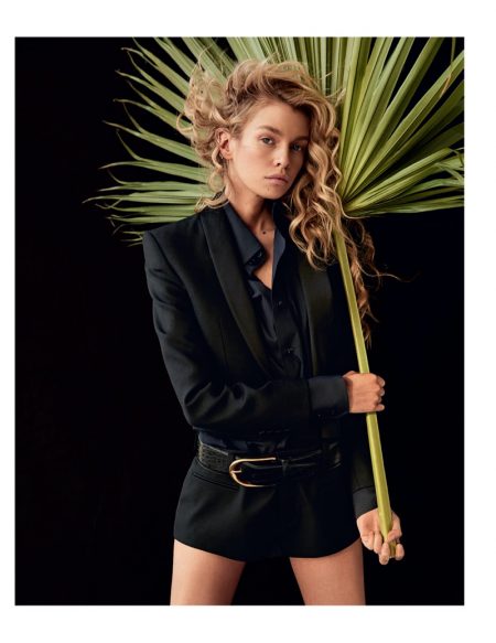 Stella Maxwell Models Sophisticated Styles for Marie Claire Italy Stella Maxwell Models Sophisticated Styles for Marie Claire Italy