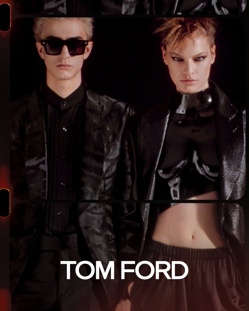 An image from Tom Ford's spring 2020 advertising campaign