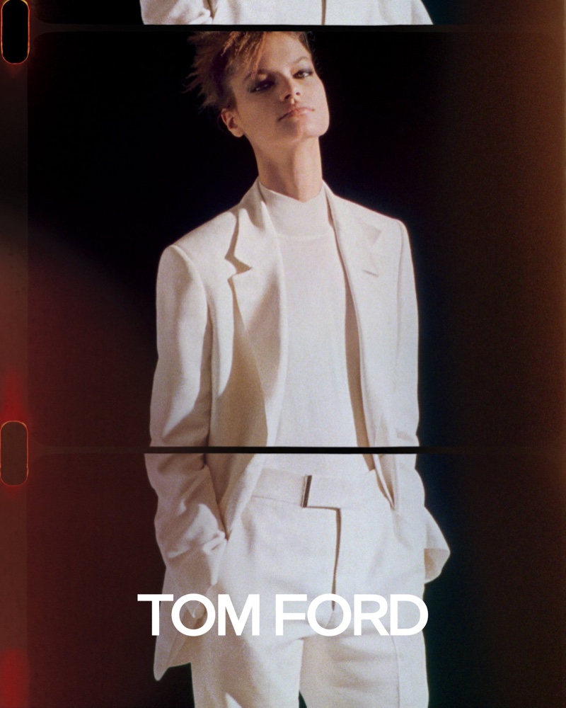 Faretta appears in Tom Ford spring-summer 2020 campaign