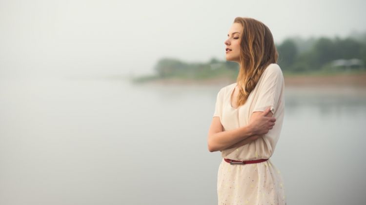 7 Reasons Why You Should Not Settle Being a Second Option Woman Beach White Dress Alone Solace