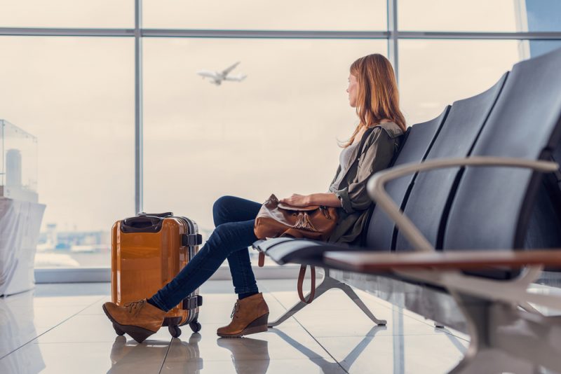 Woman at Airport