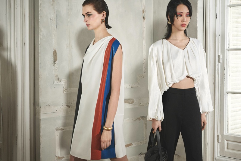 Lara Mullen and Sora Choi star in Zara The Gallery spring 2020 editorial