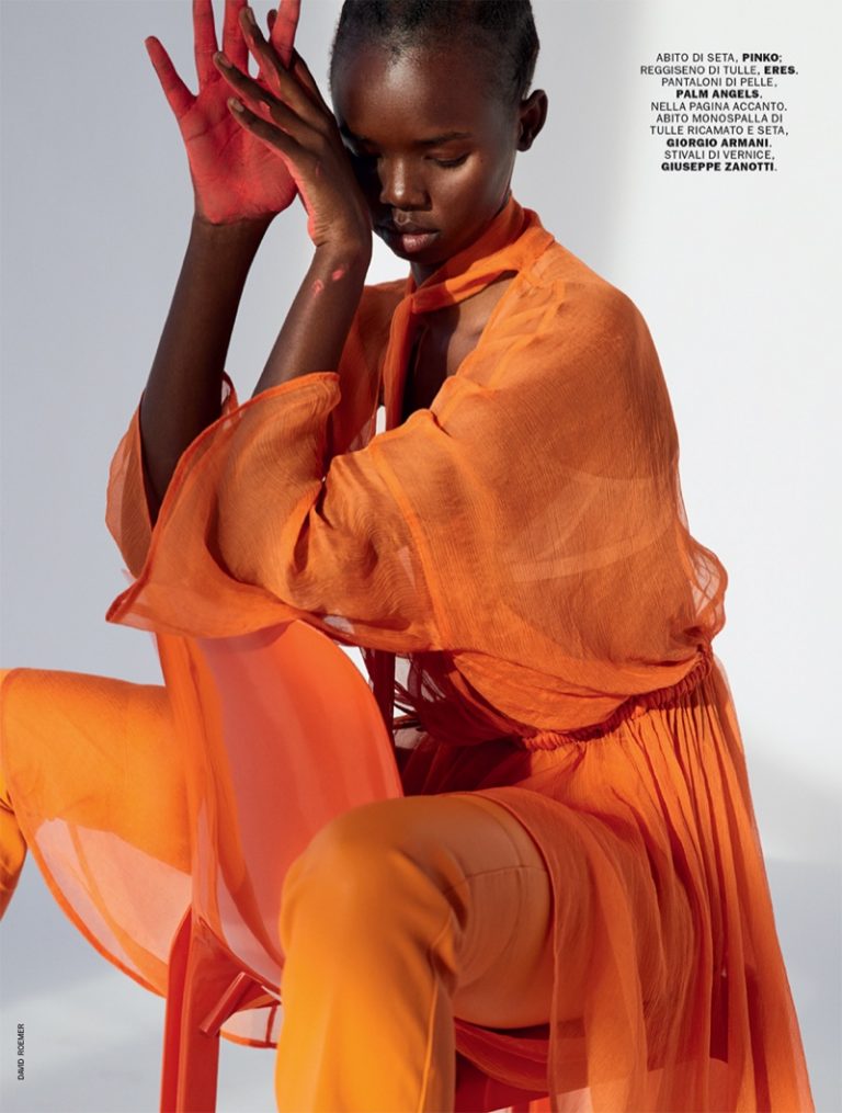 Akiima Marie Claire Italy David Roemer 2020 Cover Fashion Editorial