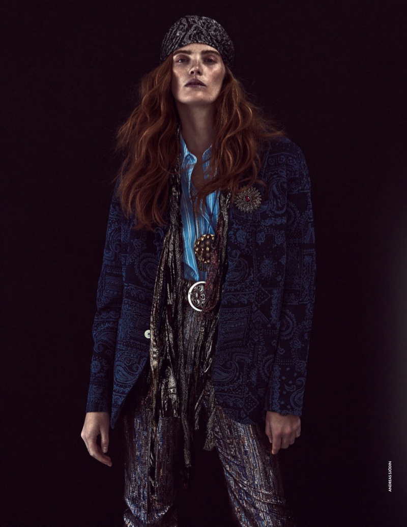 Alexina Graham ELLE Italy Bohemian Style Fashion Editorial | Page 2