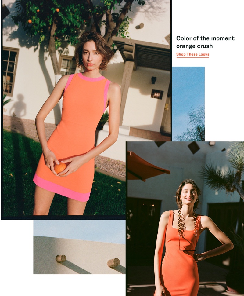 (Left) alice + olivia Truly Dress $275 (Right) alice + olivia Addie dress $275