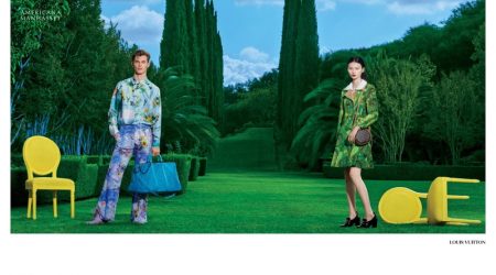 He Cong is in Wonderland for Americana Manhasset Spring 2020 Campaign