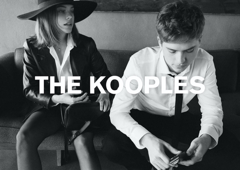 Barbara Palvin and Dylan Sprouse star in The Kooples spring-summer 2020 campaign