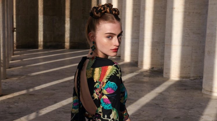 Berit Heitmann Poses in Romantic Looks for In the Mood Magazine
