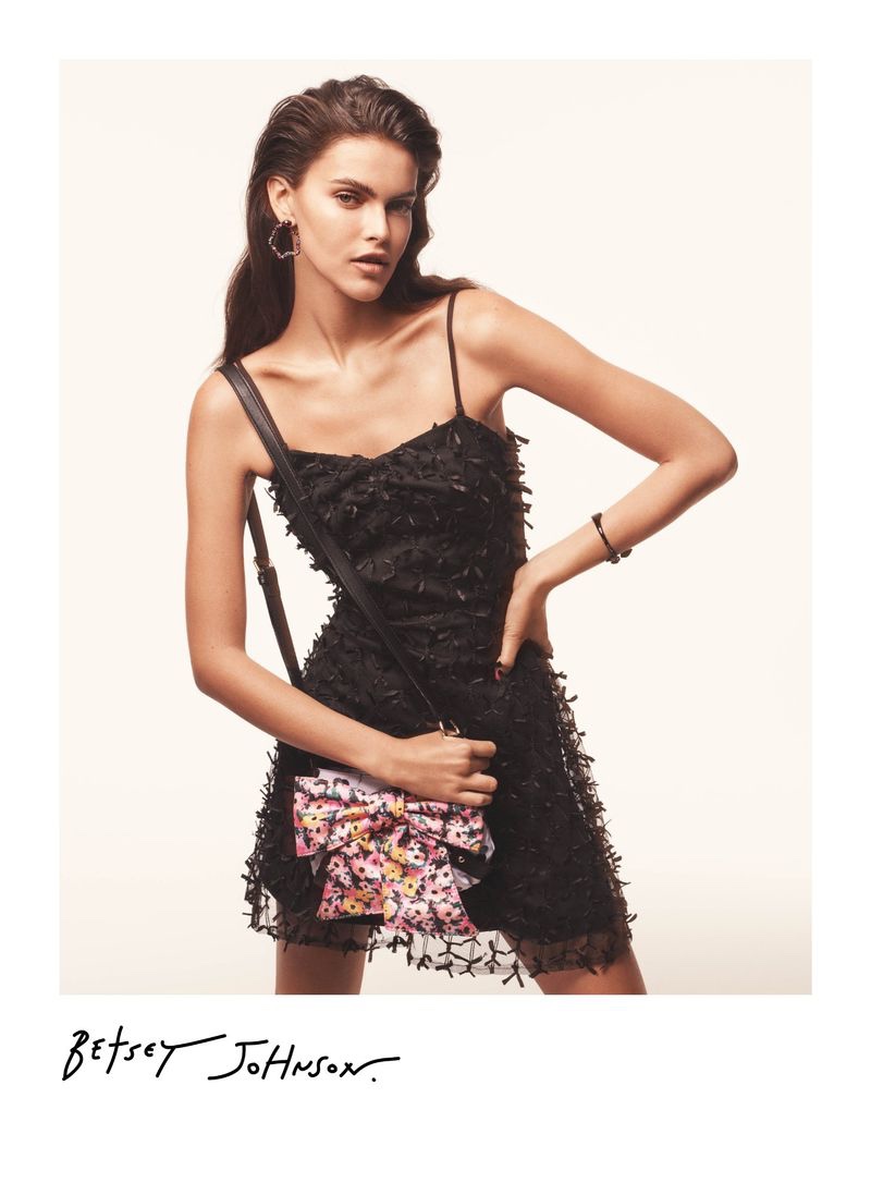 Kamila Hansen appears in Betsey Johnson spring-summer 2020 campaign