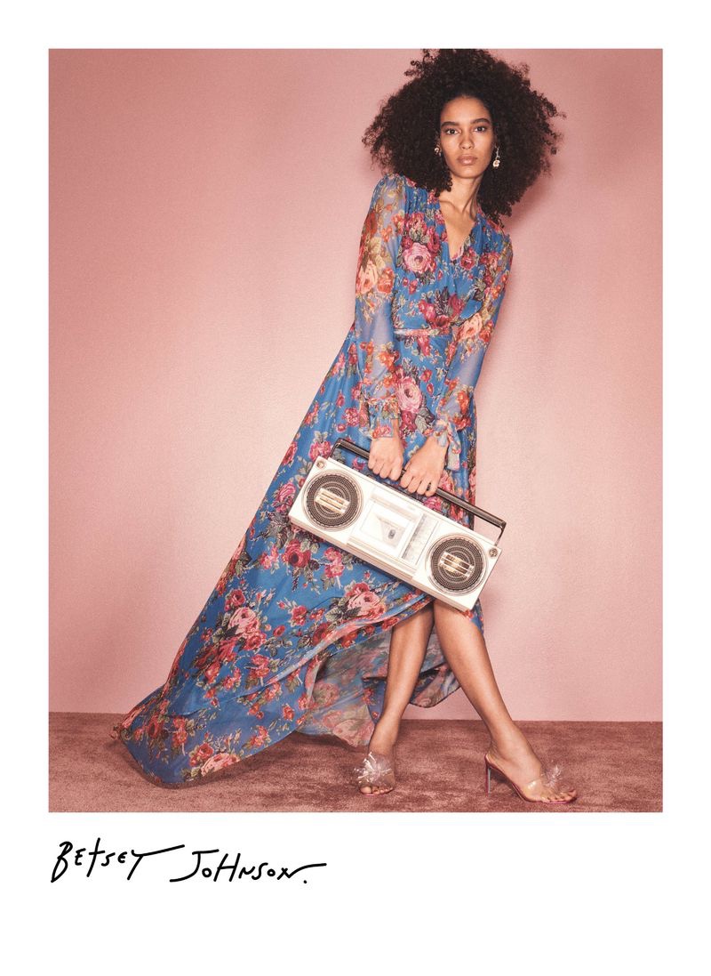 Model Luisana Gonzalez appears in Betsey Johnson spring-summer 2020 campaign