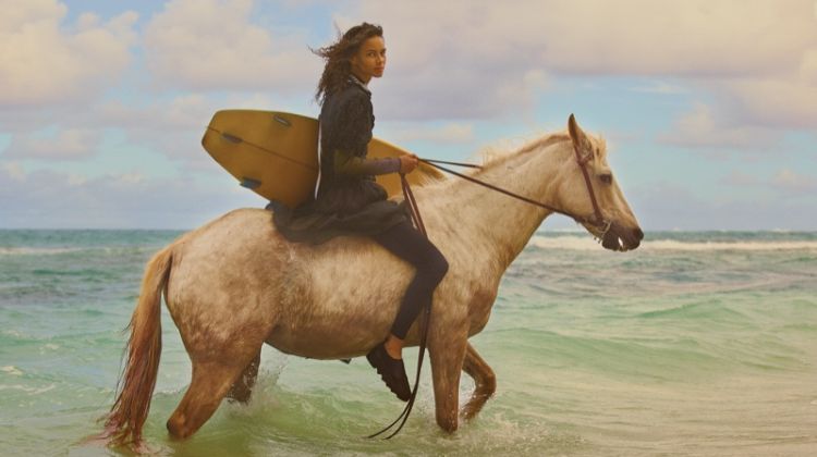 Binx Walton Soaks Up the Sun in Hawaii for WSJ. Magazine