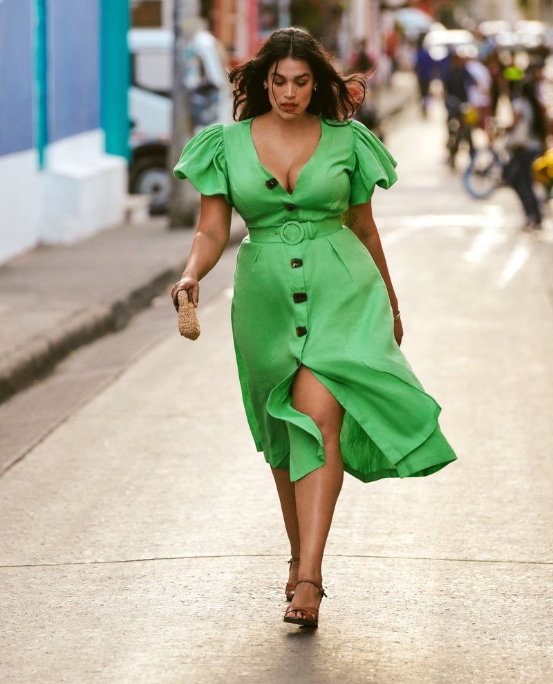 Jennifer Atilemile fronts Bloomingdale's Mix Masters spring-summer 2020 campaign