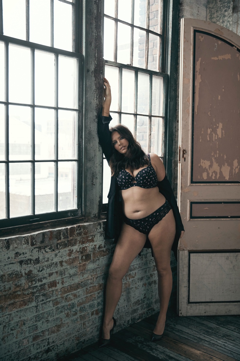 Candice Huffine fronts Body by Victoria Victoria's Secret campaign