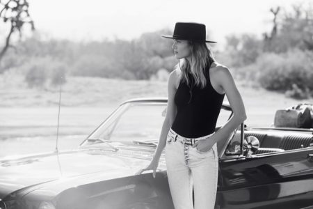 Rozanne Verduin Takes a Road Trip in Buffalo Jeans Spring 2020 Campaign