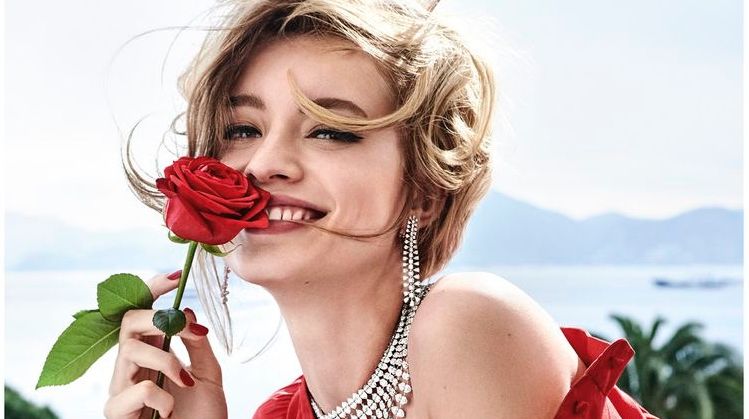 Giulia Maenza stars in Chopard Love Chopard perfume campaign