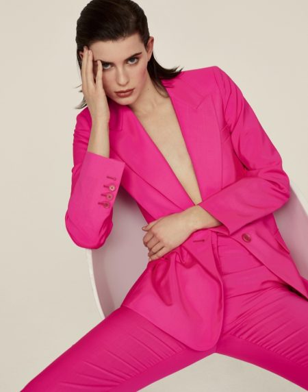 Claudia Lavender Models Spring Trends for The Observer Claudia Lavender Models Spring Trends for The Observer
