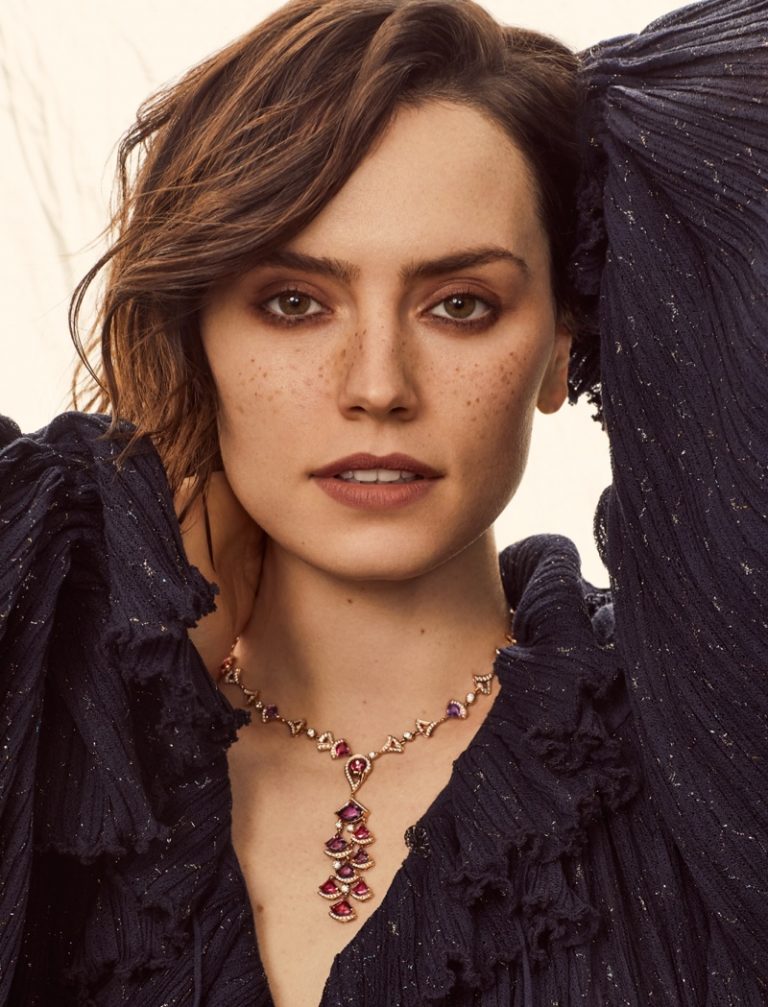 Daisy Ridley Harper's Bazaar Malaysia Lara Jade Cover Photoshoot