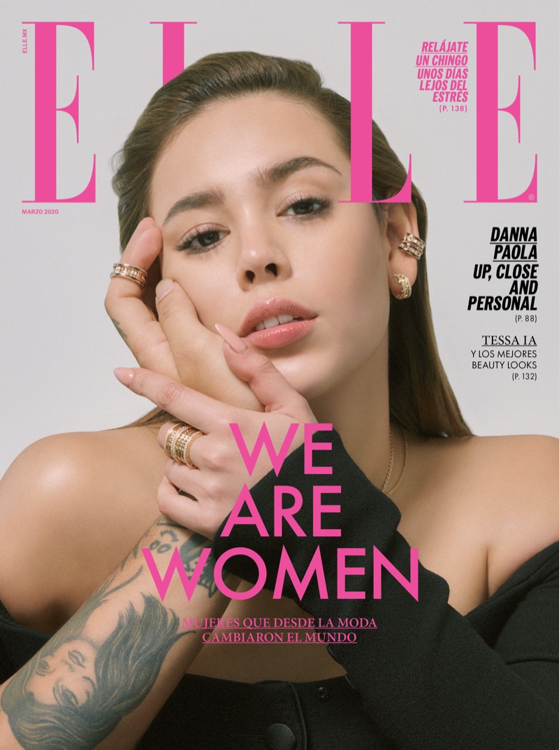 Danna Paola on ELLE Mexico March 2020 Cover