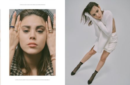 'Elite' Star Danna Paola Poses for ELLE Mexico Harper Smith photographs Danna Paola for ELLE Mexico