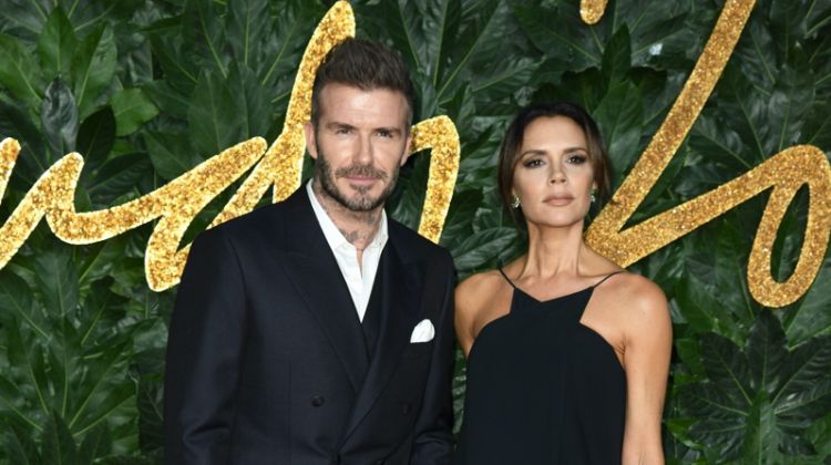 David Beckham & Victoria Beckham at The Fashion Awards 2018