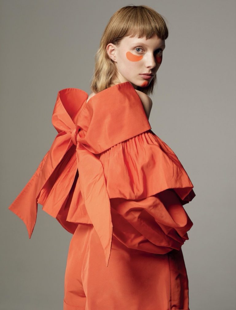 Demy de Vries D la Repubblica Magazine Spring Fashion Editorial