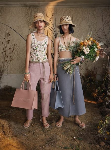 Ruth, Selena & Jianli Bloom Indoors for Dior Summer 2020 Campaign Selena Forrest and Jiali Zhao star in Dior Nature in Bloom summer 2020 campaign