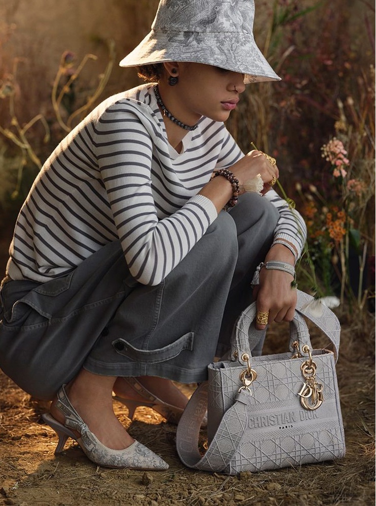 Selena Forrest fronts Dior Nature in Bloom summer 2020 campaign