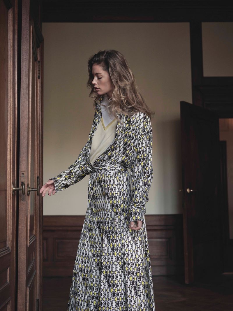 Doutzen Kroes Poses in Elegant Looks for Sunday Times Style