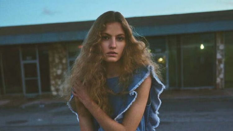 Felice Noordhoff Channels 1970’s Denim Style for Vogue Japan