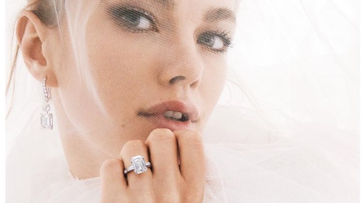 Mathilde Brandi Shines in Graff’s Bridal Jewelry