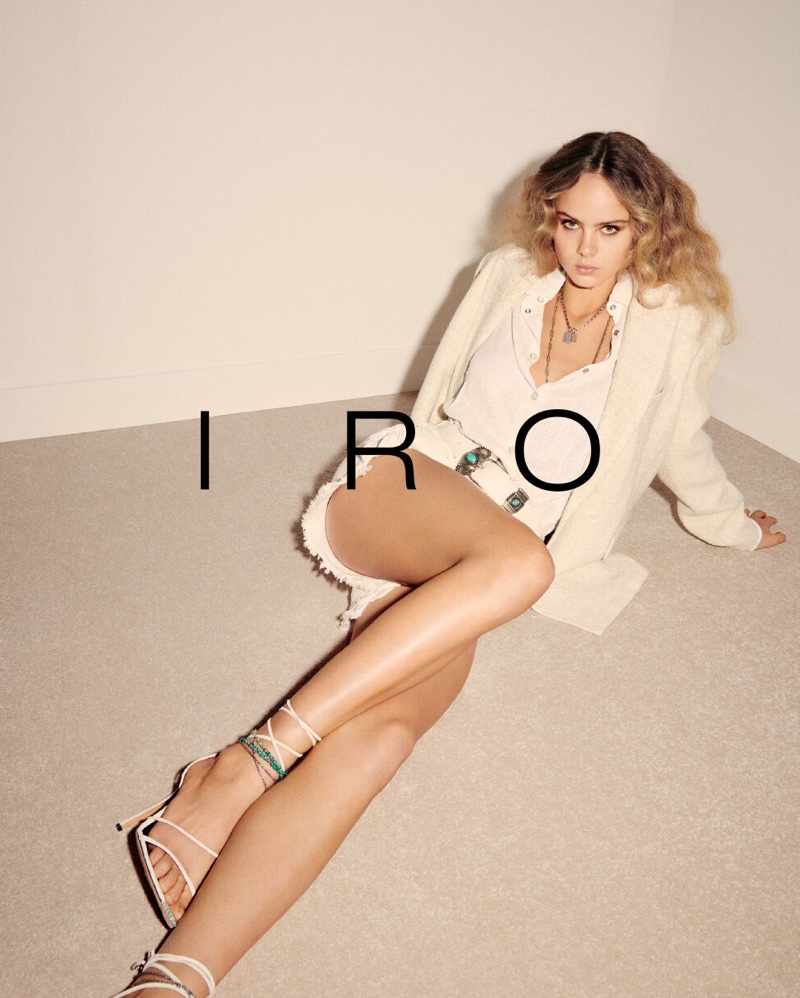 Olivia Vinten stars in IRO spring-summer 2020 campaign