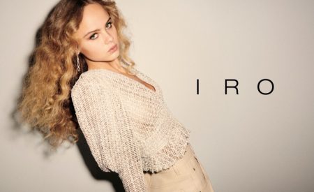 Olivia Vinten Gets Glam in IRO Spring 2020 Campaign IRO launches spring-summer 2020 campaign