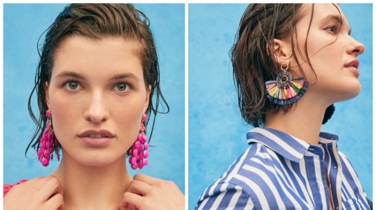 J. Crew spring 2020 statement earrings